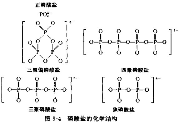 化学添加剂有机磷和多聚磷酸盐的标准离子色谱图